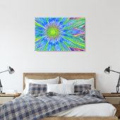 Decorated Stretched Canvas Print Leinwanddruck (Insitu (Schlafzimmer))