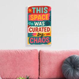 Decorated With Delusion & Taste Modern Canvas Leinwanddruck