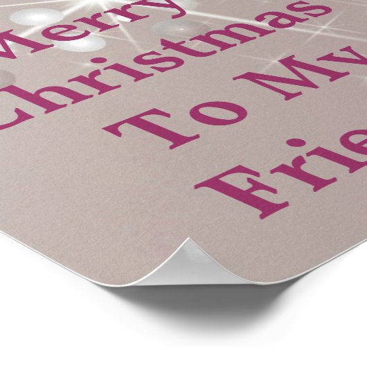 Decoration Christmas Poster (Ecke)