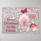 Decoration Christmas Poster (Vorne)