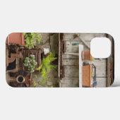 Decorationen on wooden fence, Catalina Island, Case-Mate iPhone Hülle (Rückseite (Horizontal))