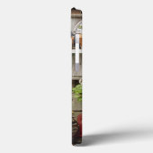 Decorationen on wooden fence, Catalina Island, Case-Mate iPhone Hülle (Rückseite / Links)