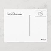 Decorativ Postkarte (Rückseite)