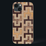 Decorative African Mudcloth Pattern Case-Mate iPhone Hülle<br><div class="desc">Decorative African mudcloth pattern by Norman Wyatt Jr. featuring geometric shapes that seem to fit together. Fans of Tetris or geometric shapes should make this purchase today!</div>
