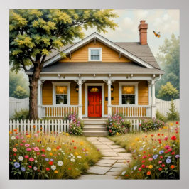 Decorative Art - Zuhause Sweet Zuhause #5 Poster