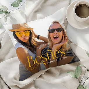 Decorative BESTIES, Best Friends Overlay Foto Kissen
