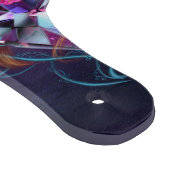 Decorative Blume Paddel Schneidebrett (Ecke)