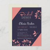 Decorative Brautparty Postkarten (Vorne/Hinten)