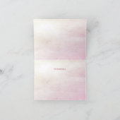 Decorative Cake Pink Bow Danke Karte (Innenseite)