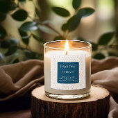 Decorative Candle Label Square Sticker