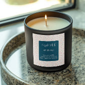 Decorative Candle Label Square Sticker