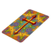 Decorative Cross Flexible Magnet (Linke Seite)