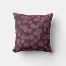 Decorative cushion Mauve / Dekoratives Mauve-Kisse Kissen