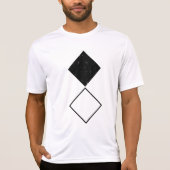 Decorative Diamond Square T-Shirt (Vorderseite)