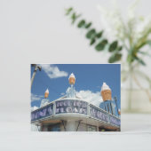 Decorative Eiscreme Postkarte (Stehend Vorderseite)
