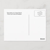 Decorative Eiscreme Postkarte (Rückseite)