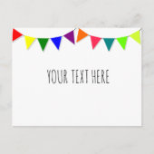 Decorative Flags Postkarte (Vorderseite)
