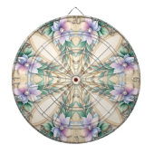 Decorative Floral Dartboard Dartscheibe (vorne)