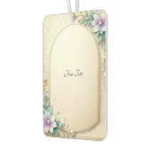 Decorative Floral Frame with Pearls Air Freshener Autolufterfrischer (Links)