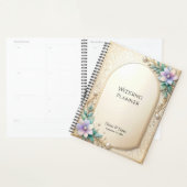 Decorative Floral Frame with Pearls Planner Planer (Anzeige)