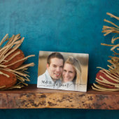 Decorative Forever Monogram 5 x 7 Foto Fotoplatte (Seite)