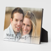 Decorative Forever Monogram 5 x 7 Foto Fotoplatte (Seite)