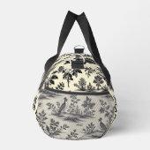 Decorative French toile pattern Duffle Bag (Rechts)