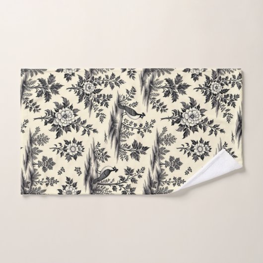 Decorative French toile pattern Handtuch (Handtuch)