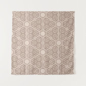 decorative geometric seamless pattern. illustratio wandteppich (Vorderseite (Horizontal))