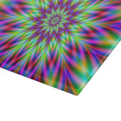 Decorative Glas Cutting Board Thistle Star Schneidebrett (Ecke)