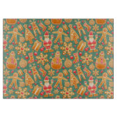 Decorative Glass Weihnachtsabteilung Schneidebrett (Vorderseite)