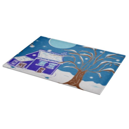 Decorative Glasschneider - Weihnachtsgeschenke Schneidebrett (Ecke)