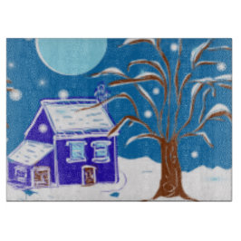 Decorative Glasschneider - Weihnachtsgeschenke Schneidebrett