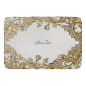 Decorative Gold Bath Mat Badematte (Vorderseite)