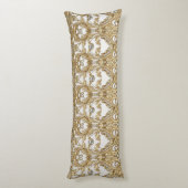 Decorative Gold Body Pillow Seitenschläferkissen (Rückseite (Vertikal))
