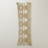 Decorative Gold Body Pillow Seitenschläferkissen (Vorderseite Vertikal)