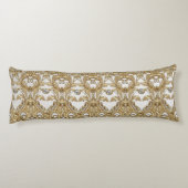 Decorative Gold Body Pillow Seitenschläferkissen (Rückseite)