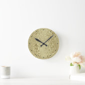 Decorative Gold Clock Runde Wanduhr (Zuhause)