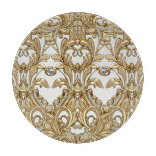 Decorative Gold Cutting Board Schneidebrett