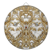 Decorative Gold Dartboard Dartscheibe (vorne)