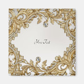 Decorative Gold Magnet (Vorne)