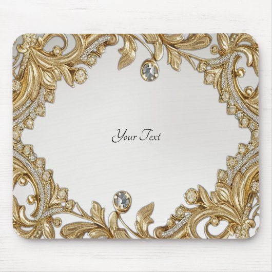 Decorative Gold Mousepad (Vorne)