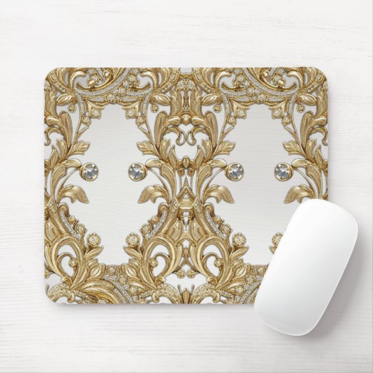 Decorative Gold Mousepad (Mit Mouse)
