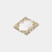 Decorative Gold Post it Notes Post-it Klebezettel (angewinkelt)
