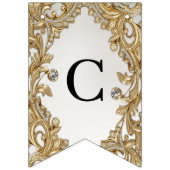 Decorative Goldjagdflagge Wimpelkette (Erste Fahne)