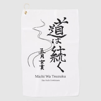 Decorative golf towel golfhandtuch