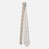 Decorative Halloween Pattern Neck Tie Krawatte (Rückseite)