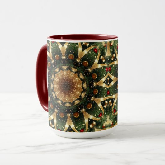Decorative Holiday Mug Tasse (Vorderseite Links)