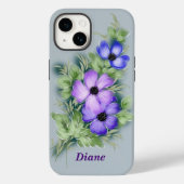 Decorative Lilac Case-Mate iPhone Hülle (Rückseite)