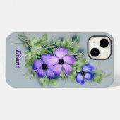 Decorative Lilac Case-Mate iPhone Hülle (Rückseite (Horizontal))